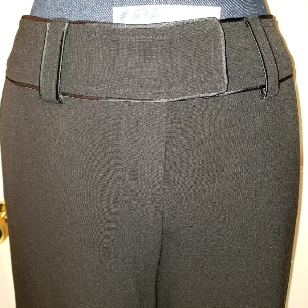 ✅272 NWT Bisou Bisou Michele Bohbot Pants Black 2